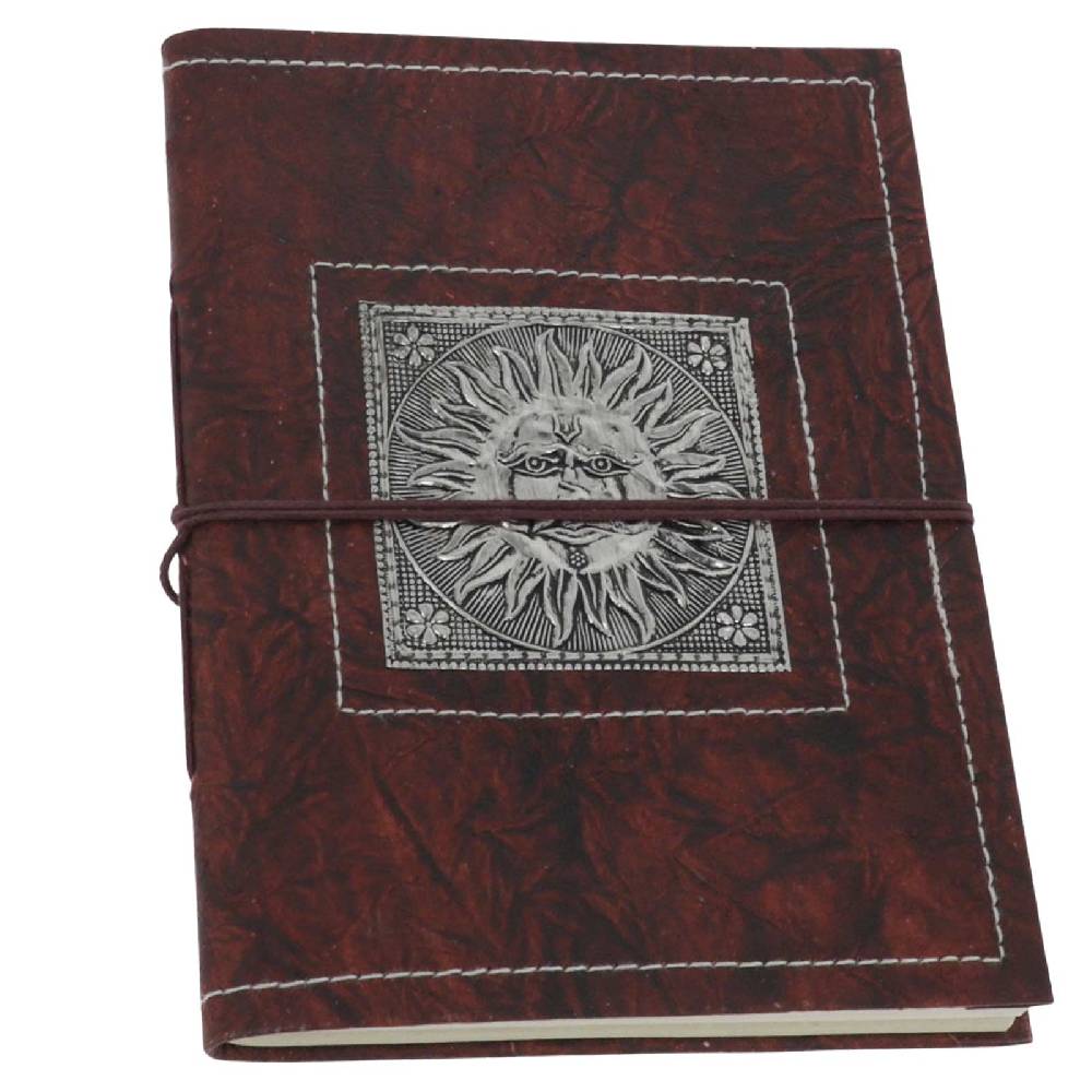 Kunst Und Magie Tagebuch Poesiealbum Holzfrei Nachhaltig Recycling Fair Notizbuch 20x15cm Sonne Neueste Stile