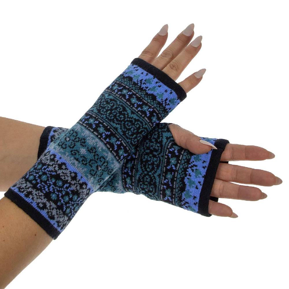 Kunst Und Magie Damen Armstulpen Stulpen Handwärmer Handschuhe Pulswärmer extrafeiner Jacquardstoff Online
