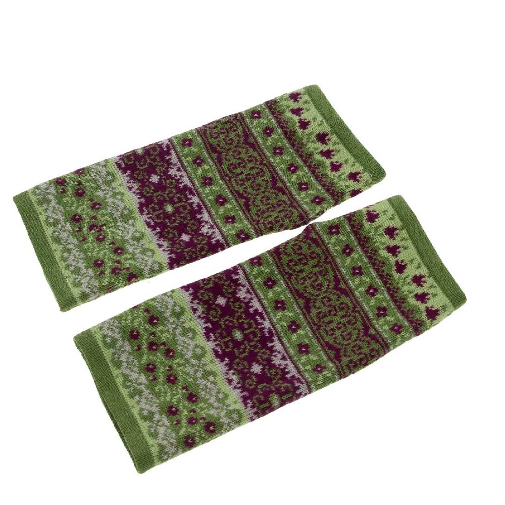 Kunst Und Magie Damen Armstulpen Stulpen Handwärmer Handschuhe Pulswärmer extrafeiner Jacquardstoff Outlet