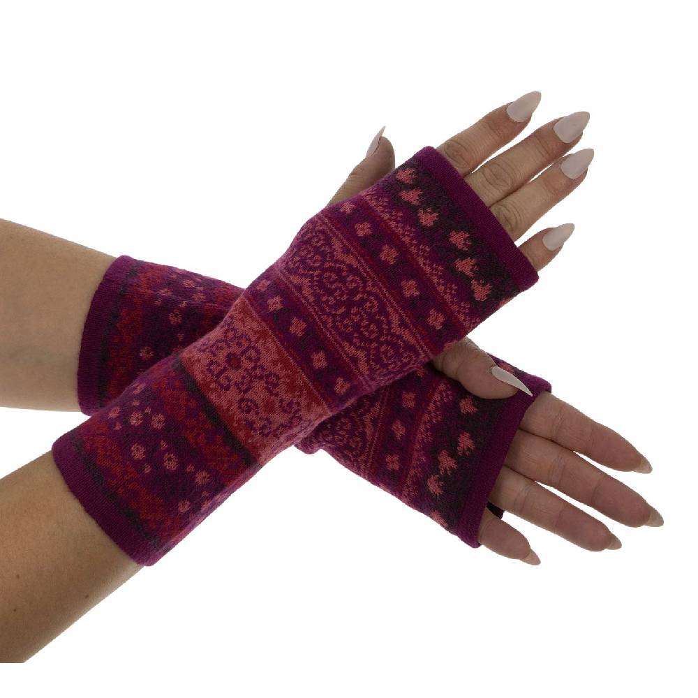 Kunst Und Magie Damen Armstulpen Stulpen Handwärmer Handschuhe Pulswärmer extrafeiner Jacquard-Stoff Auslauf