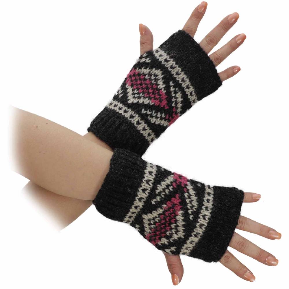 Kunst Und Magie Damen Armstulpen Stulpen Handwärmer Pulswärmer Handschuhe Wolle Strick Kostenloser Versand