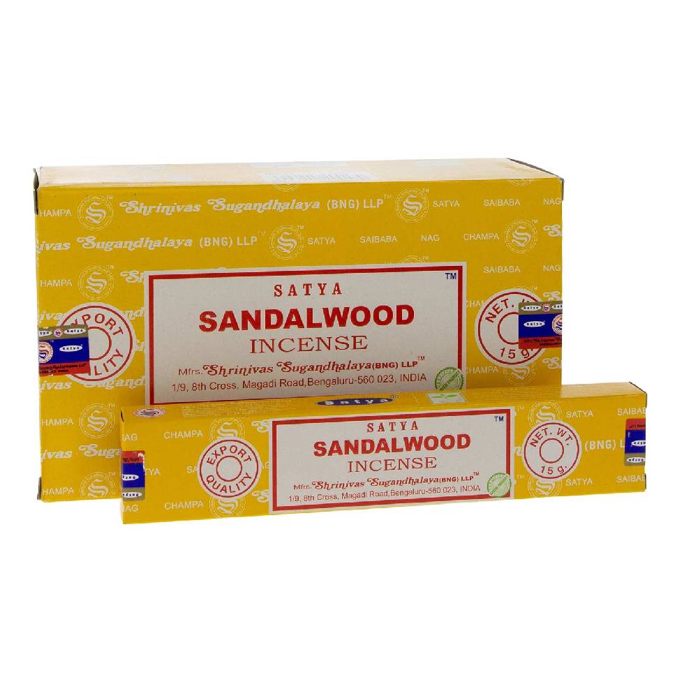 Kunst Und Magie Satya Sandalwood Sandelholz Räucherstäbchen Duftstäbchen Osterangebot