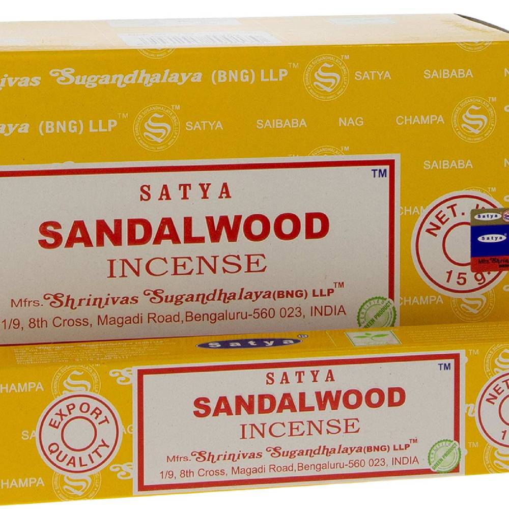 Kunst Und Magie Satya Sandalwood Sandelholz Räucherstäbchen Duftstäbchen Osterangebot