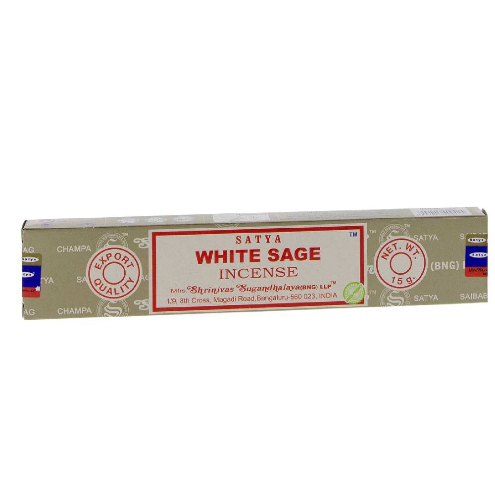 Kunst Und Magie Satya White Sage Räucherstäbchen Duftstäbchen Valentinstagsangebot