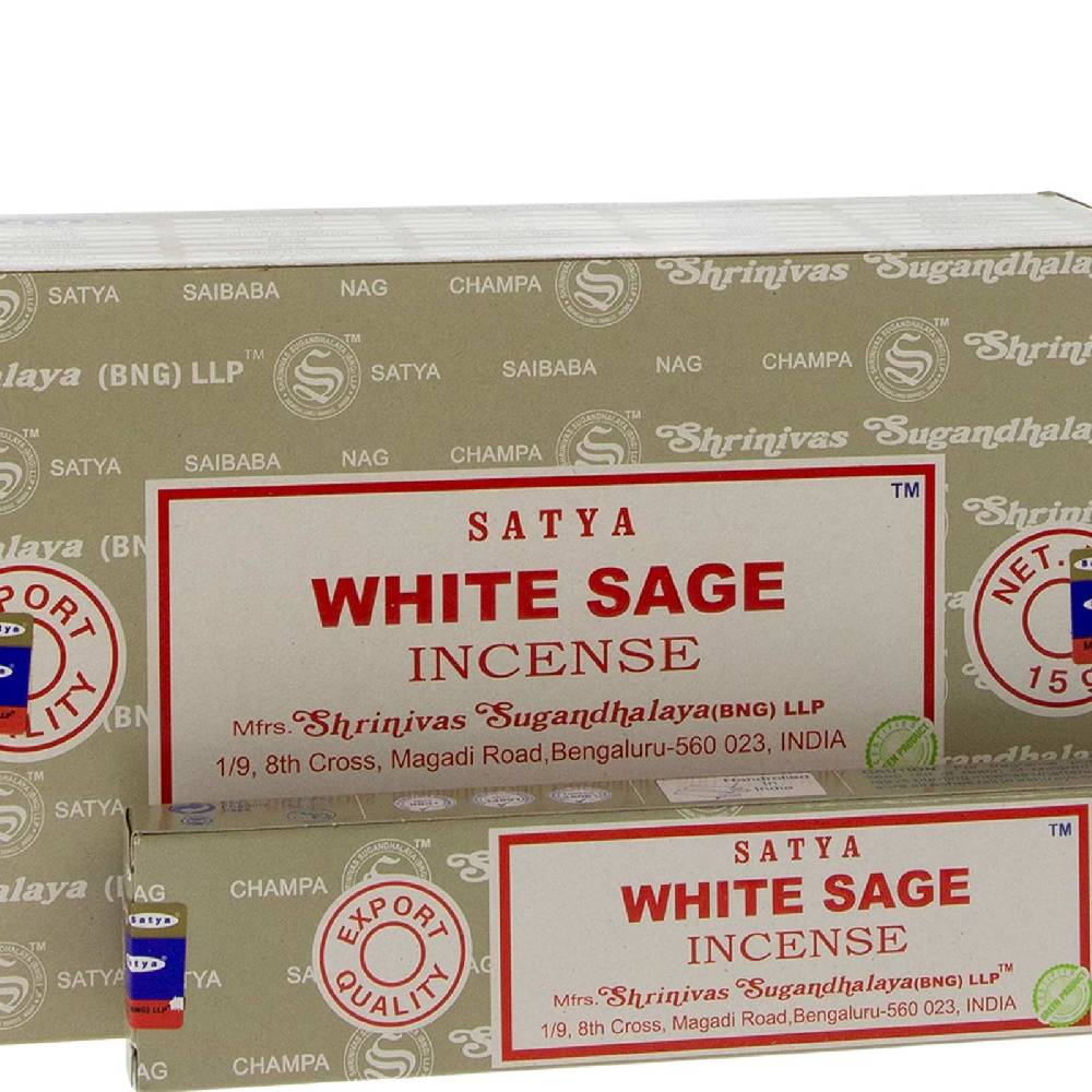 Kunst Und Magie Satya White Sage Räucherstäbchen Duftstäbchen Valentinstagsangebot