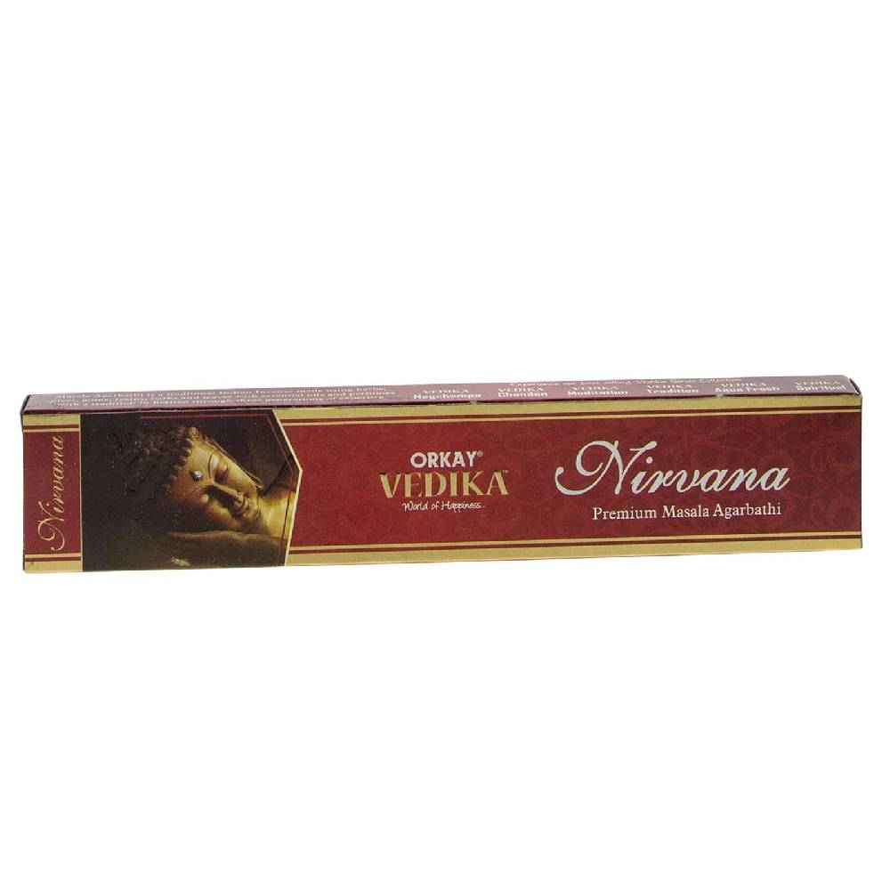 Kunst Und Magie Vedika OM von Orkay Premium Masala Agarbatti Räucherstäbchen 12er Großpackung Jubiläumsangebot