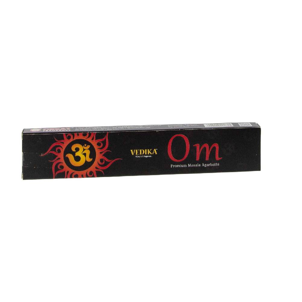 Kunst Und Magie Vedika OM von Orkay Premium Masala Agarbatti Räucherstäbchen 12er Großpackung Heißer Verkauf