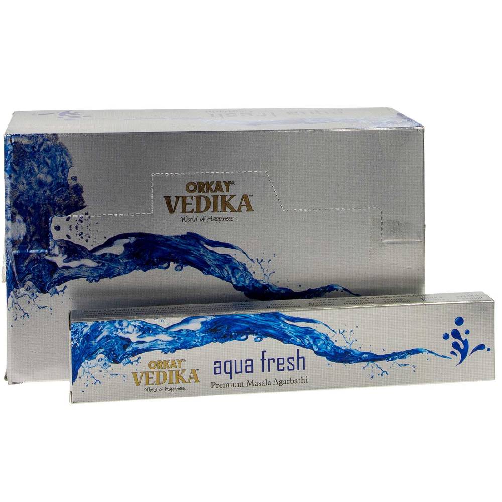 Kunst Und Magie Vedika Auqa Fresh Premium Masala Agarbatti Räucherstäbchen von Orkay Neueste Mode