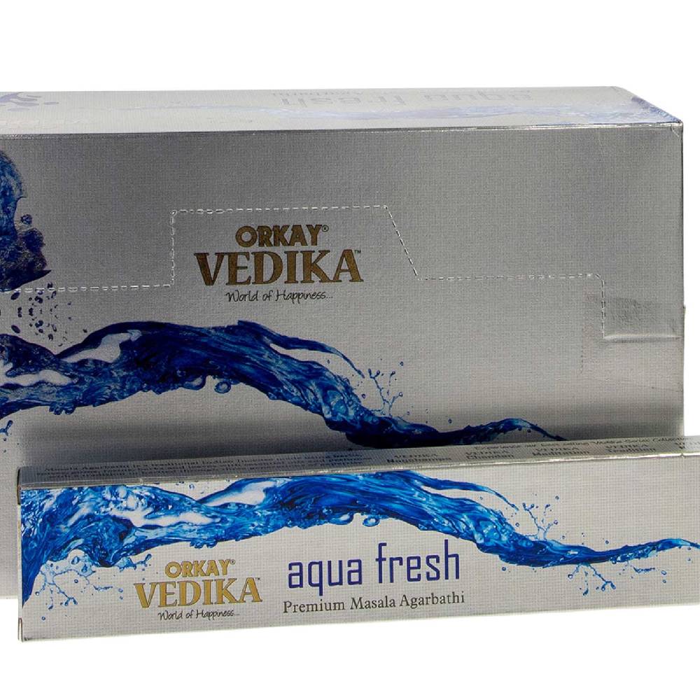 Kunst Und Magie Vedika Auqa Fresh Premium Masala Agarbatti Räucherstäbchen von Orkay Neueste Mode