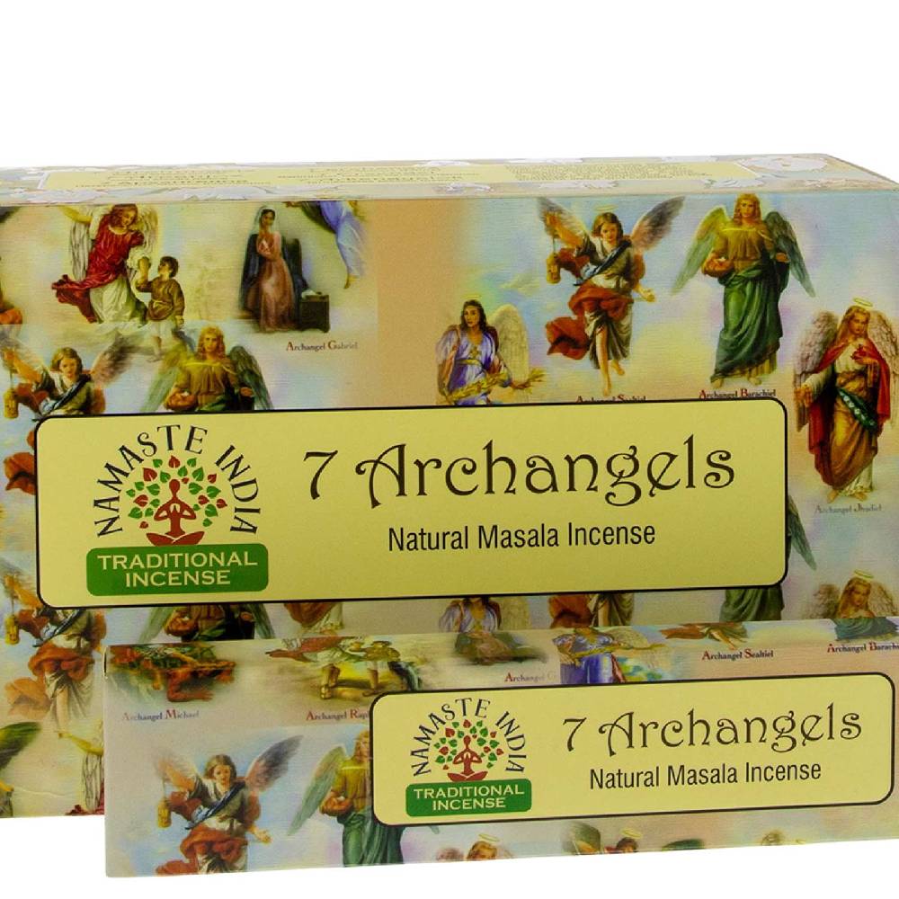 Kunst Und Magie 7 Erzengel Archangel Räucherstäbchen Namaste India Zeitlich begrenztes Angebot