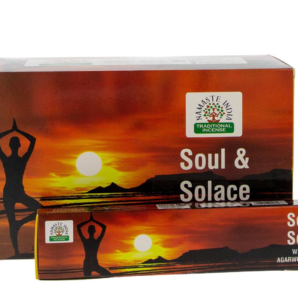 Kunst Und Magie Soul & Solace Agarholz Räucherstäbchen Namaste India 12er Großpackung Exklusive Angebote