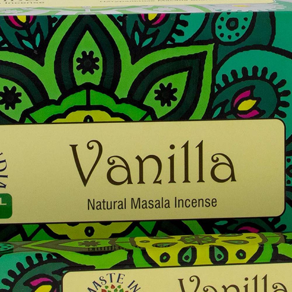 Kunst Und Magie Vanilla Vanille Räucherstäbchen Namaste India 12er Großpackung Sonderangebote