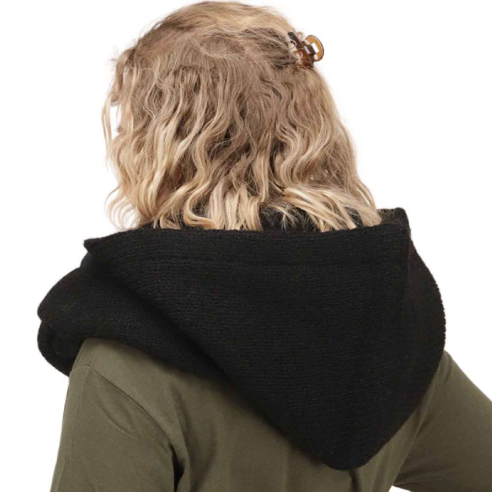 Kunst Und Magie Damen Kapuzenschal Loop Schal Hoodie Schalmütze Poncho aus Wolle gestrickt Riesige Ersparnisse