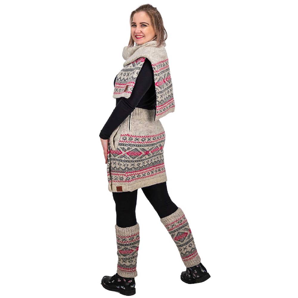 Kunst Und Magie Wollschal Damenschal Strick Schal Wolle Boho Hippie Psy Goa Fair Kostenlose Rückgabe
