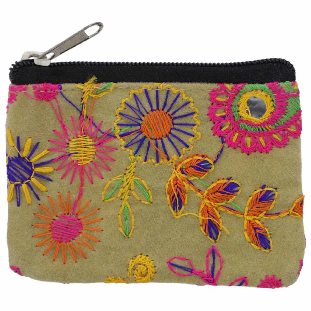Kunst Und Magie Kleine Geldbörse Böse Geldbeutel Münzbeutel Boho Nachhaltig Fair verschiedene Farben Letzter Tag