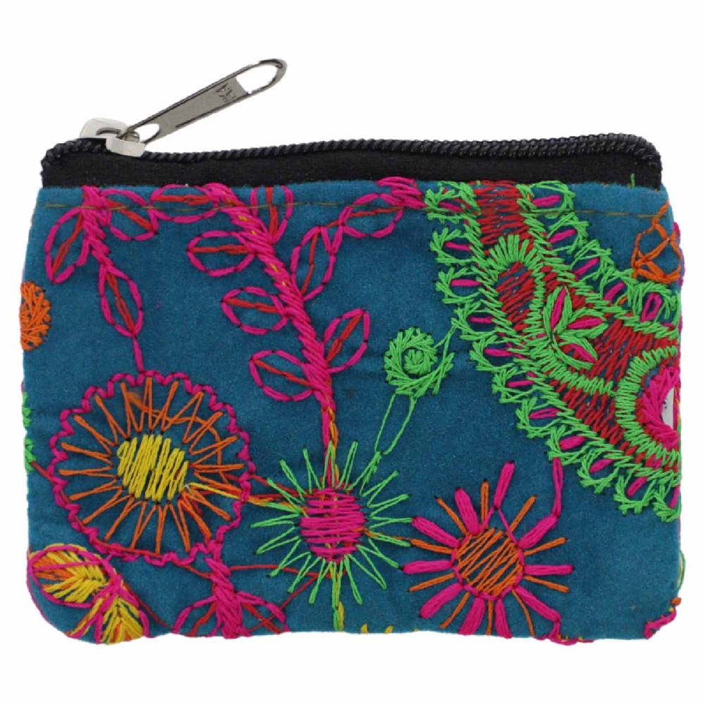Kunst Und Magie Kleine Geldbörse Böse Geldbeutel Münzbeutel Boho Nachhaltig Fair verschiedene Farben Letzter Tag