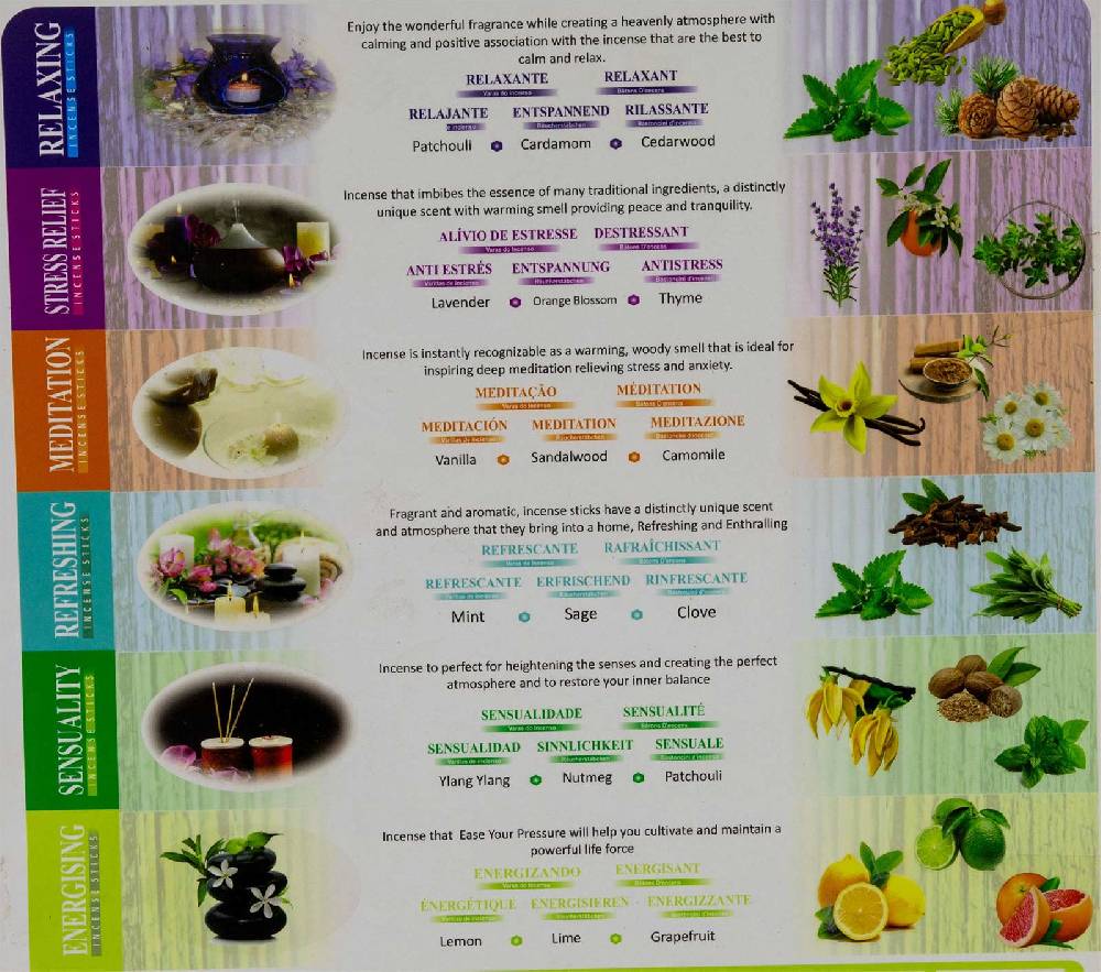 Kunst Und Magie D&#039;art Aroma Sortiment Räucherstäbchen Geschenk Set 120 Stäbchen 2025