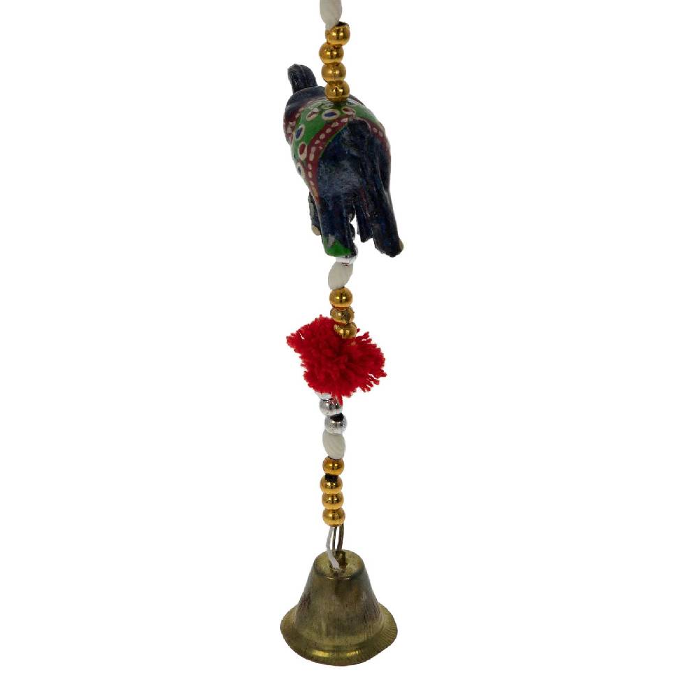Kunst Und Magie Windspiel Indisches Elefanten Mobile mit Glocke Dekoration Girlande Online