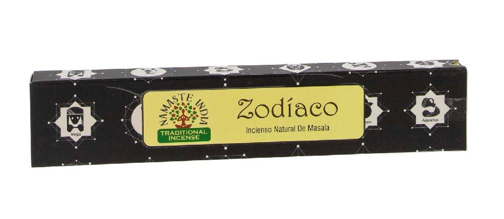 Kunst Und Magie Zodiac Räucherstäbchen Namaste India Astro Sternzeichen 12er Großpackung Verkauf