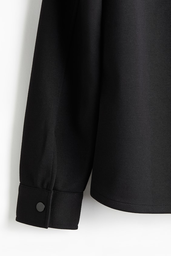 HM Overshirt aus Scuba in Regular Fit Neueste Stile