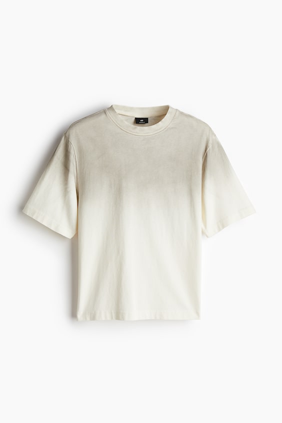 HM Bedrucktes T-Shirt in Oversized Fit Riesige Rabatte