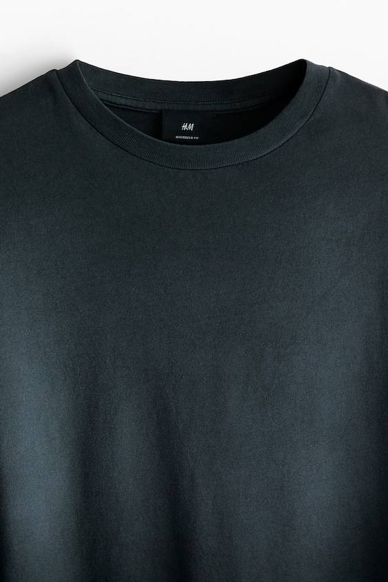 HM Doppellagiges T-Shirt in Oversized Fit 50% Rabatt mit kostenlosem Versand