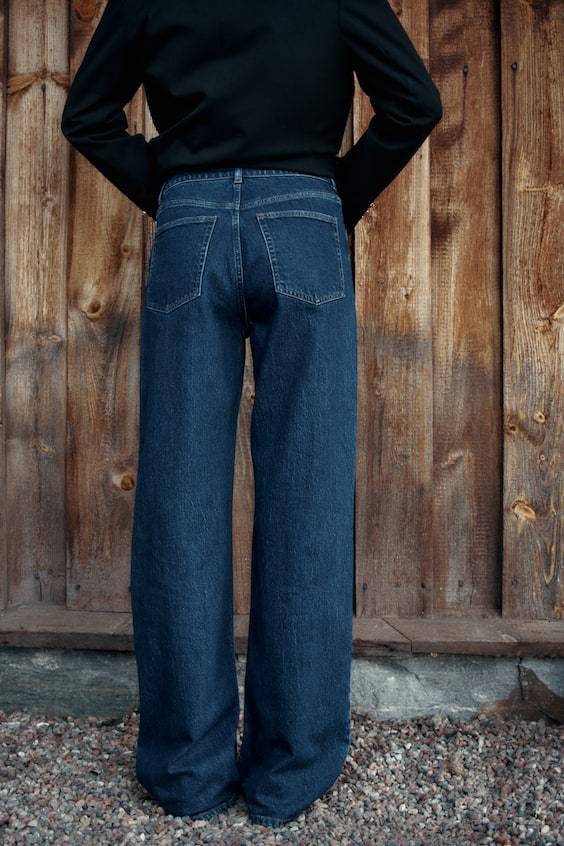 HM Wide High Jeans Meist gekauft