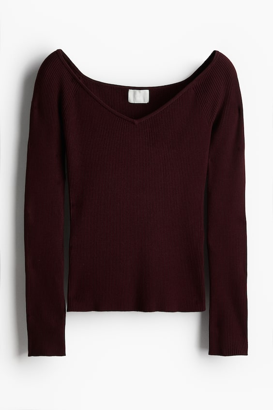 HM Off-Shoulder-Shirt Sonderangebot