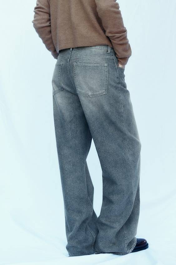 HM Weite Jeans Rabatt