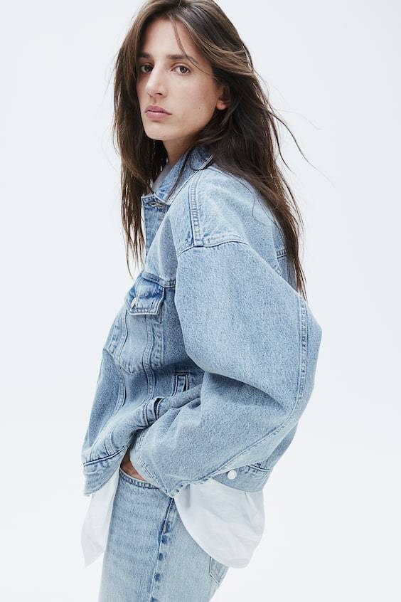HM Oversized denim jacket Exklusivangebot