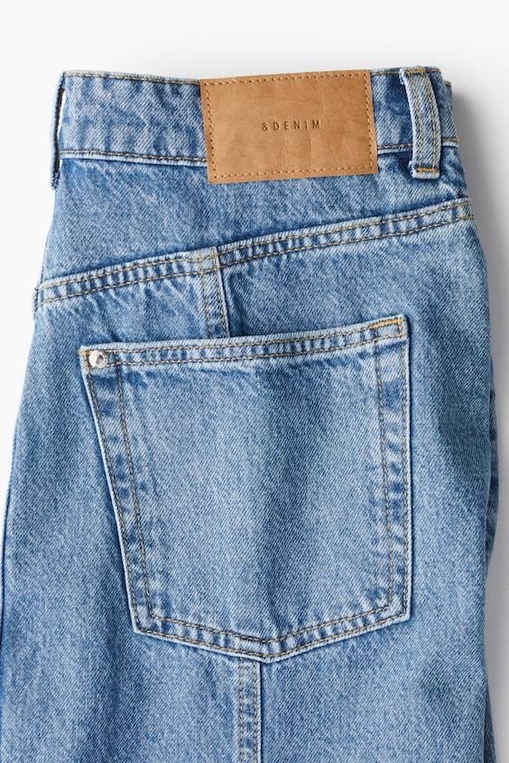 HM Ausgestellter Denimrock Weihnachtsangebot