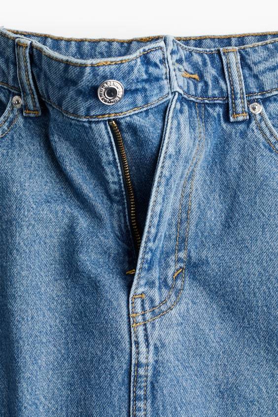 HM Ausgestellter Denimrock Weihnachtsangebot