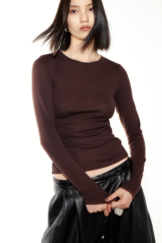 HM Langarmshirt aus Jersey Osterangebot