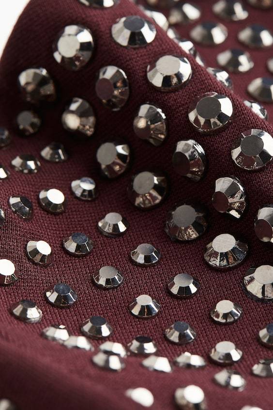 HM Studded crop top Neueste Mode