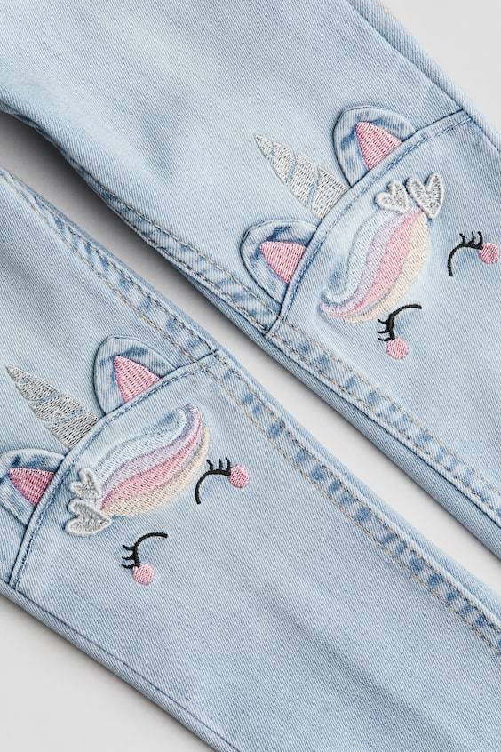 HM Denimjeggings Im Verkauf