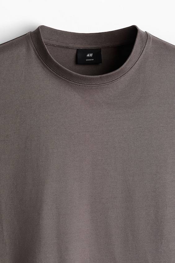 HM T-Shirt in Loose Fit Black Friday