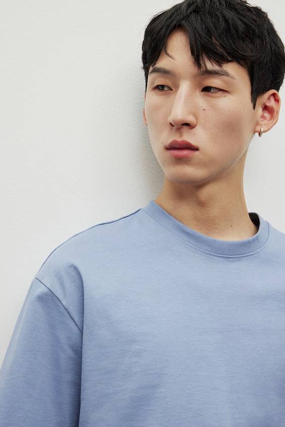 HM T-Shirt in Loose Fit Vatertagsangebot
