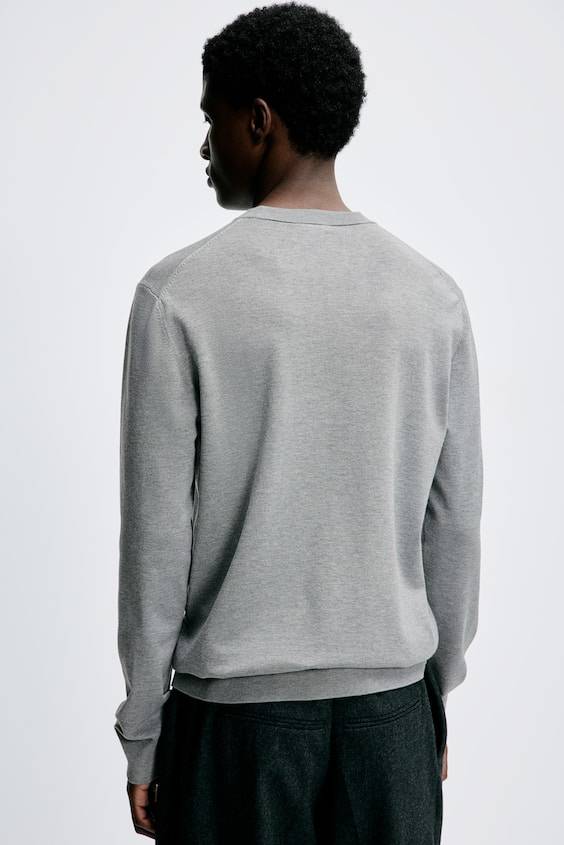HM Feinstrickpullover Slim Fit Lagerräumung