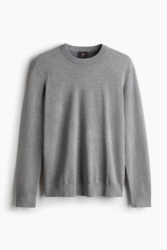 HM Feinstrickpullover Slim Fit Lagerräumung