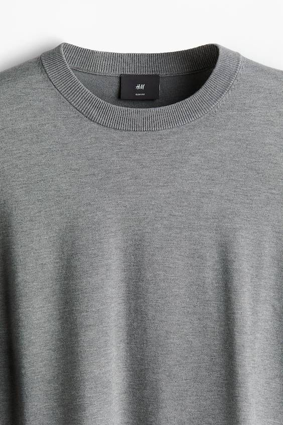HM Feinstrickpullover Slim Fit Lagerräumung