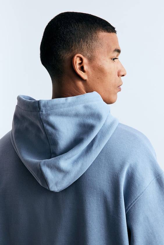 HM Hoodie in Loose Fit Heißer Verkauf