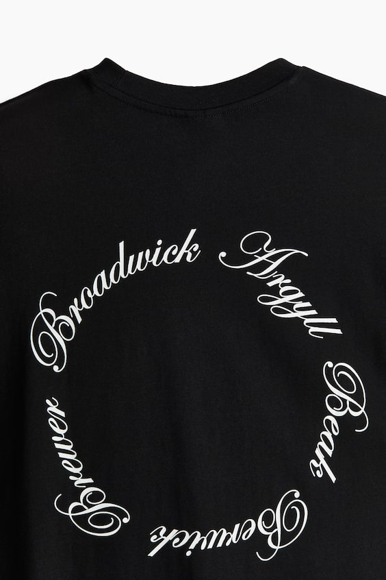 HM Bedrucktes T-Shirt in Loose Fit Top Angebot
