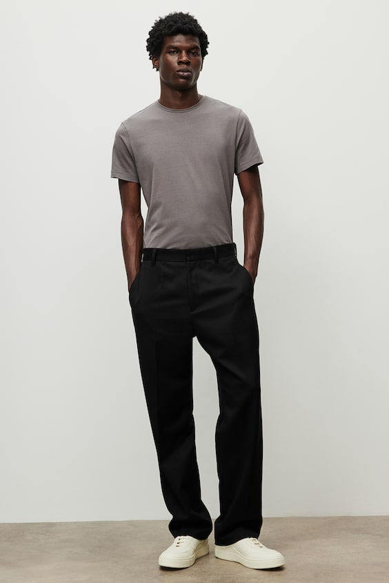 HM T-Shirt in Slim Fit Blitzangebot