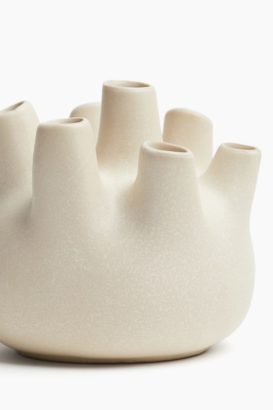 HM Kleine Vase aus Steingut Bis zu 50% Rabatt