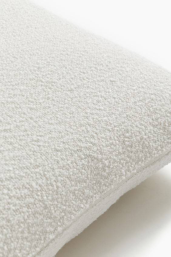 HM Kissenhülle aus Bouclé Nur für heute