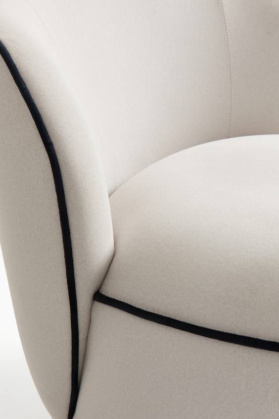 HM Piping-detail lounge chair 50% Rabatt mit kostenlosem Versand