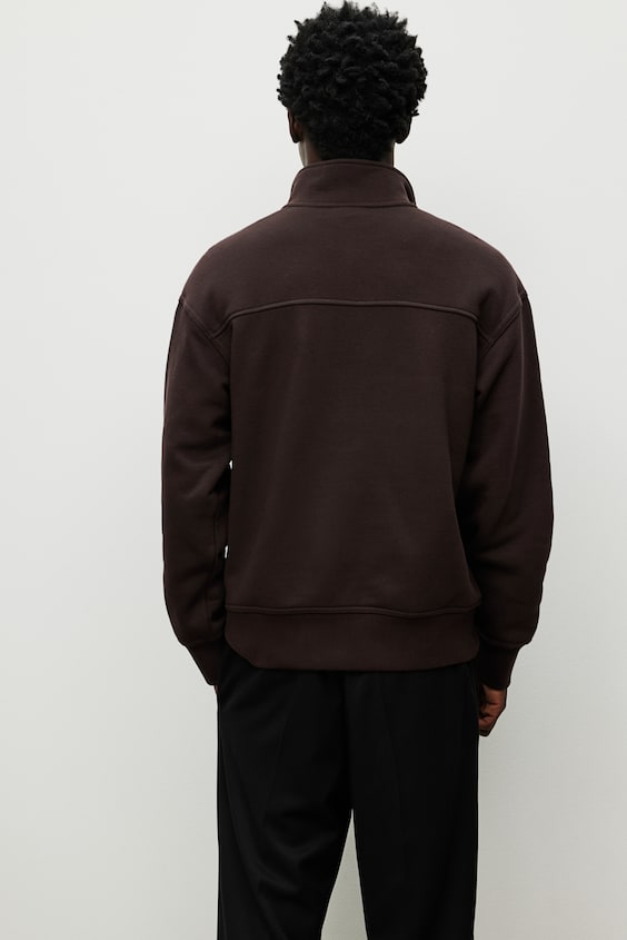 HM Sweatshirt mit Zipper in Loose Fit Angebote