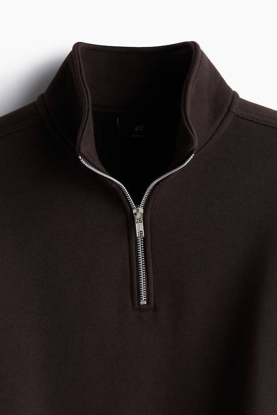 HM Sweatshirt mit Zipper in Loose Fit Angebote