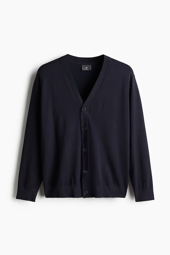 HM Feinstrick-Cardigan in Regular Fit Meist gekauft