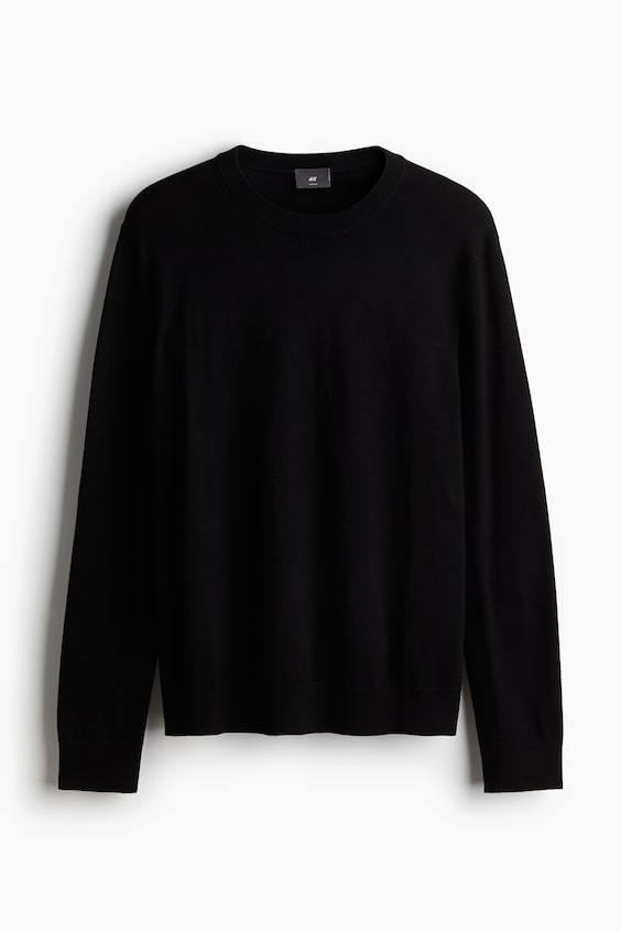 HM Feinstrickpullover Slim Fit Lagerräumung